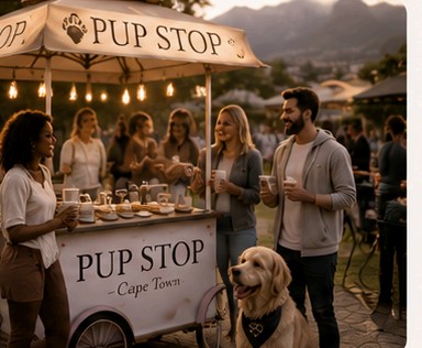 A pet-focused community pop-up event